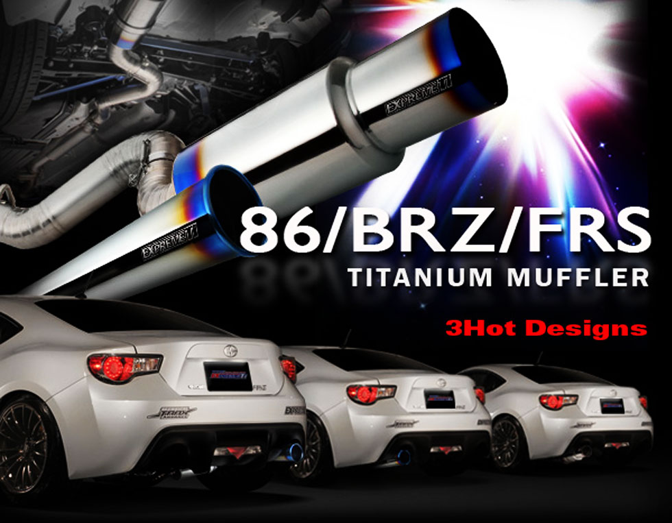 EXPREME Ti TITANIUM MUFFLER for 86/BRZ/FR-S － TOMEI POWERED INC 